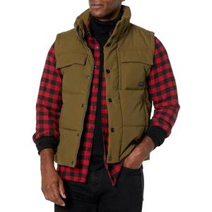 G-STAR RAW Foundation pdd vest, groen (dark olive D22887-D419-C744), XS