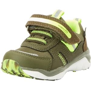 Superfit Sport5 Gore-tex sneakers voor jongens, groen/geel 7000, 24 EU breed, Groen geel 7000, 24 EU Breed