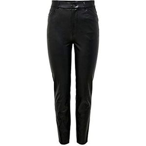 ONLY Dames Onlemily Hw St Ank Faux Leather Pnt Noos broek