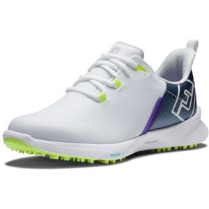 FootJoy Dames FJ Fuel Sport Golfschoen, Navy/Wit/Groen, 6 UK, Marinewit groen, 39 EU