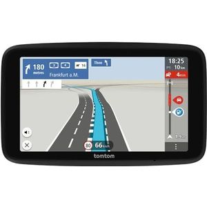 TomTom autonavigatiesysteem GO Classic, 6 inch, met verkeersinformatie en proefversie flitserwaarschuwingen, EU-kaartupdates inbegrepen, updates via Wi-Fi, actief rijstrookadvies, geïntegreerde houder