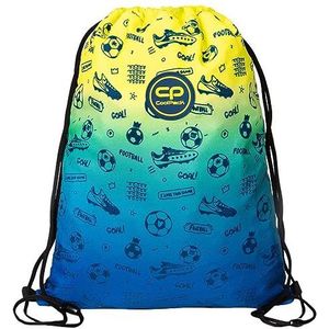 Coolpack Sporttas met trekkoord, groen, voor kinderen, eenheidsmaat, Meerkleurig, Eén maat