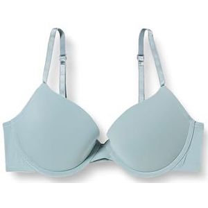 Koton Push-up uplift gevoerde basic beha voor dames, Grijs (040), 80B
