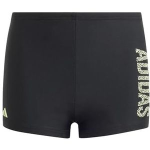 adidas Jongens Lineage Boxer Swim Boxer, 9-10 Jaar Zwart, Zwart, 18 Maanden