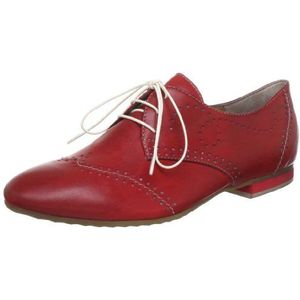 Maripe 850175 dames veterschoenen, Rood Rood 4, 36 EU