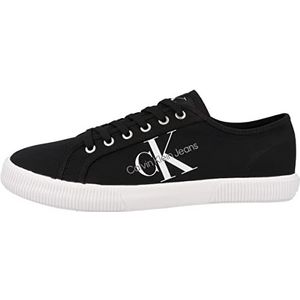 Calvin Klein Jeans Essential Vulcanized 1 Sneakers voor heren, zwart., 48 EU