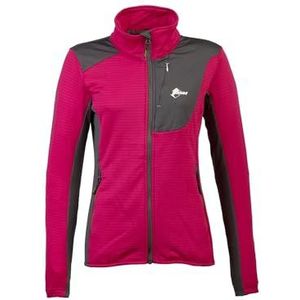 Ande W31004-1341 New AVERTA Lady Shirt met lange mouwen Dames Fuchsia/Antraciet Maat XS