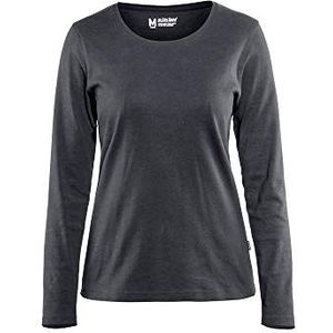 Blaklader - Dames-T-shirt - Lange Mouwen - 100% Katoen - Klassieke Pasvorm