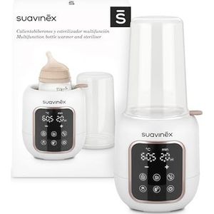 GROWNSY Bottle Sterilizer and Dryer, Compact Electric Steam Baby Bottle Sterilizer (Esterilizador de Biberones), Bottle Sanitizer for Baby Bottles, Pacifiers, Pump Parts