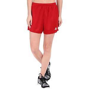 adidas Women's Parma 16 Soccer Shorts, Power Red/White, X-Large