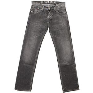 Tommy Jeans Heren Rechte Been Jeans, zwart, 32W x 34L