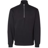 Regular fit sweatshirt van viscosemix, model 'EMANUEL'