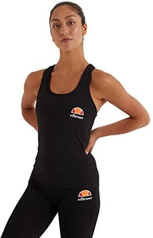 Ellesse - Curasci - T-shirt - Zwart - Polyester/Elastaan