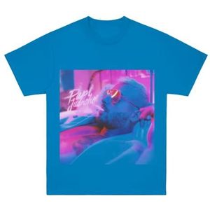Maluma Unisex's Papi Juancho Album Tee met lange mouwen, koningsblauw, S, Royal Blauw, S