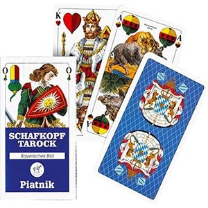 Piatnik 1822 kaartspel Schafkopf Tarock, meerkleurig