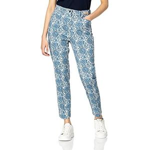 Raphaela by Brax Damesstijl Lorella Chino verkort super slim broek, hemelsblauw, 26W x 30L