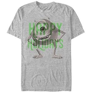 Disney Monster's Inc. - Monster Holiday Unisex Crew neck T-Shirt Melange grey XL