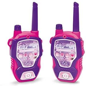 Dickie Toys Walkietalkie in grily-design, 2 radio's, speciaal ontwikkeld voor kinderen vanaf 4 jaar, tot 100 m bereik, radioapparatuur voor speelgoed