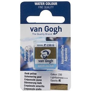 Van Gogh Aquarel verf, halve ketel, gele schemering 230