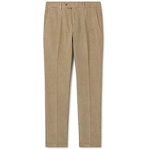 Hackett London Corduroy Chino Straight Jeans voor heren, Bruin (Camel 855), 30W / 32L