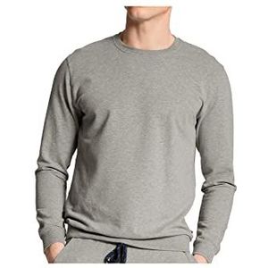 CALIDA Remix Basic Lw Shirt met lange mouwen voor heren, Carbon Melé., 46/48 NL