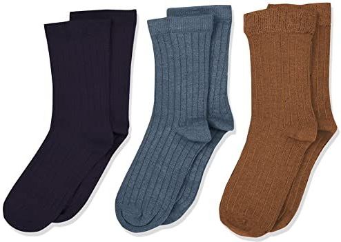 Minymo Sokken - Rib - 3-pack - Dark Navy - Minymo - 15/18 - Sokken