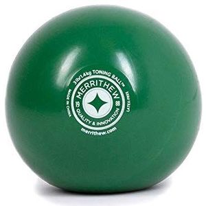 STOTT PILATES Toning Ball (Green), 3 lbs / 1.4 kg