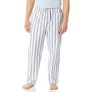 Nautica heren pyjama onderstukken, wit (bright white), L