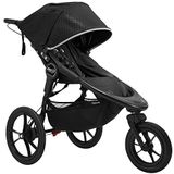 Baby Jogger Summit X3 kinderwagen om te joggen, inklapbare sportkinderwagen met 3 wielen, met handrem, midnight black