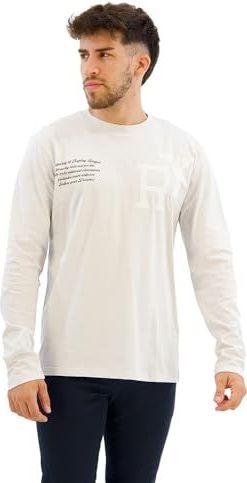 REPLAY Shirt  lichtblauw / wit