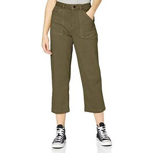 Lee Cooper Dames Wide Been Jeans, kaki, 27W x 29L