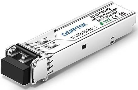 QSFPTEK - SFP-1G-SX - Gigabit SFP Module - 1000BASE-SX - Multimode - LC