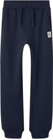 NAME IT - NKMNELLO NREG SWE PANT BRU PB - Jongens - Broeken - Blauw