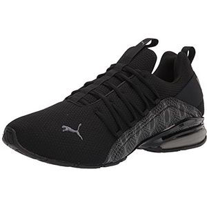 PUMA Axelion hardloopschoenen voor heren, Multi Black Castlerock, 39 EU