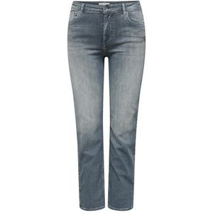 ONLY CARMAKOMA - Straight Fit Jeans - Grote Maten - Comfortabele Hoge Taille