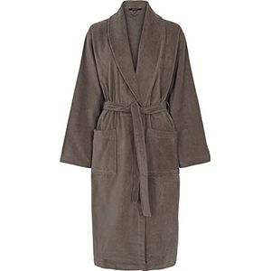 DECOY Lange terry-badjas voor dames, bruin, XL