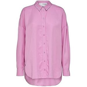 SELECTED FEMME shirt met lange mouwen voor dames, cyclamen, 36
