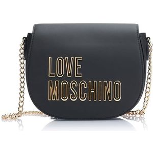 Love Moschino JC4194PP1I Schoudertas voor dames, zwart, Zwart