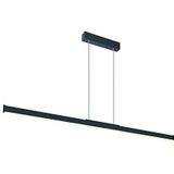 SLV Hanglamp ONE LINEAR 140 / woonkamerlamp, binnenverlichting, hanglamp, eetkamer, LED, plafondlamp, 3000K 35W 1875lm zwart dimbaar