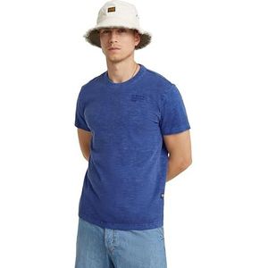 G-Star RAW musa stencil pigment dye r t, blauw (Radar Blue Gd D24688-b256-g474), M