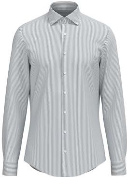 Seidensticker - 845080 - Chemise d'affaires - Groen - Coupe ajustée