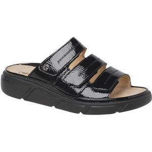 Ganter Halina-h slippers voor dames, zwart, 37 EU Weit