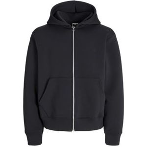 JACK & JONES Junior Jcocover Scuba Sweat Zip Hood Jnr, zwart, 164