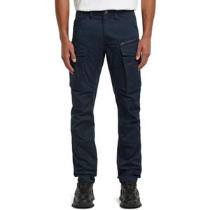 G-STAR Rovic Zip 3D Regular Tapered Broek, Blauw (Salute D02190-e064-c742), 33W/34L heren, Blauw (Salute D02190-e064-c742), 33W / 34L