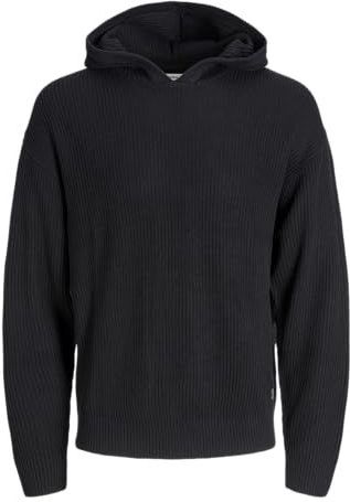 Jack & Jones - Trui - Zwart - Gebreid - Losse Pasvorm