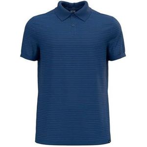 ODLO Ascent Poloshirt voor heren, met natuurlijke vezels, hiking shirt