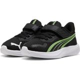 Puma Pounce Ac+ Hardloopschoenen - Zwart - Ademend Mesh - Kindermodel