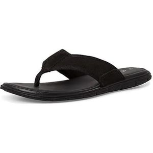 s.Oliver - 5-17200-001 - Teenslippers - Zwart - Leer