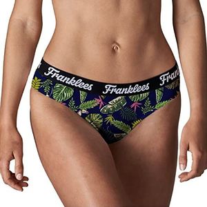 Franklees Dames Bikini Korte Tropic Stijl Ondergoed, Tropische, S