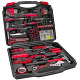 Gereedschapsset - 169-Delig - Zwart - Inclusief Schroevendraaiers en Sleutels